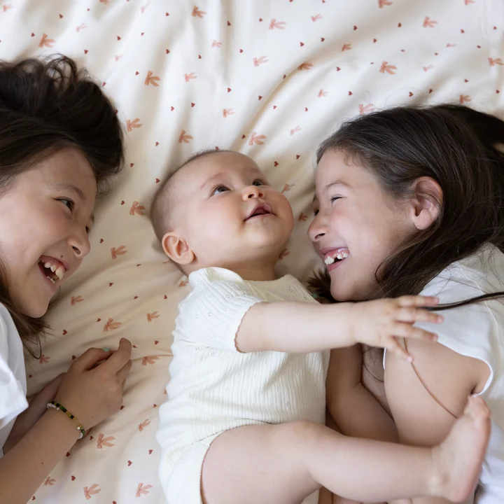 Cam Cam Copenhagen - Junior Bed linen, 100 x 140 cm, bows