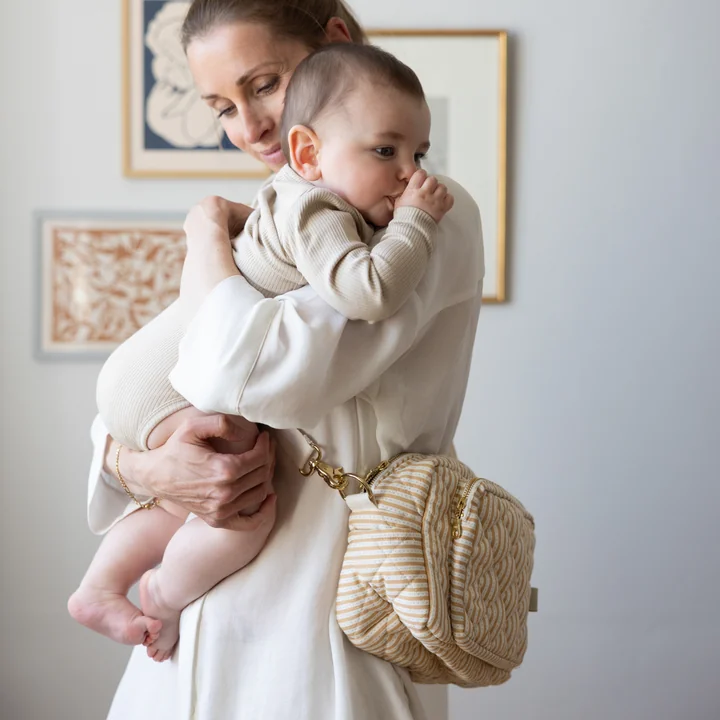 Cam Cam Copenhagen - Shoulder bag small, quilted, oatfield