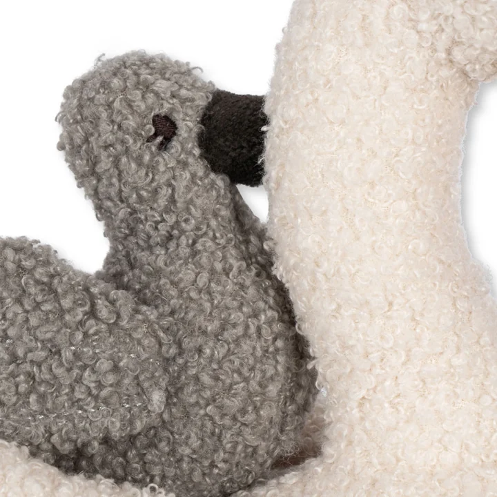 Konges Sløjd - Music cuddly toy swan