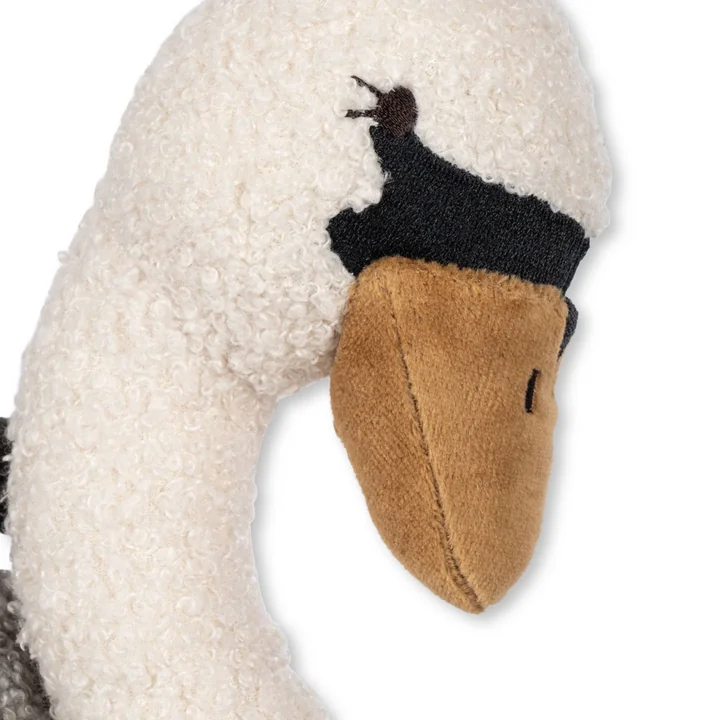 Konges Sløjd - Music cuddly toy swan