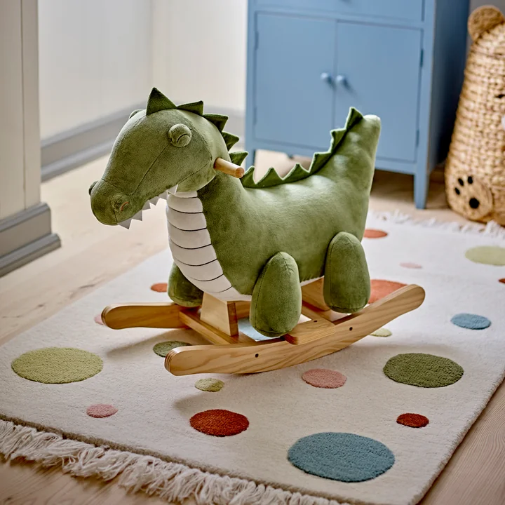 Bloomingville Mini - Arni Rocking toy, crocodile, green