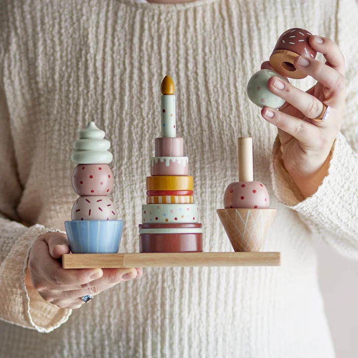 Bloomingville Mini - Celebrate activity toy, multicolored (18 pcs.)