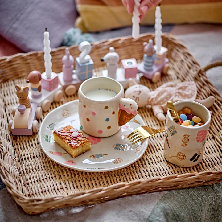 Bloomingville Mini - Creamy cup, multicolored