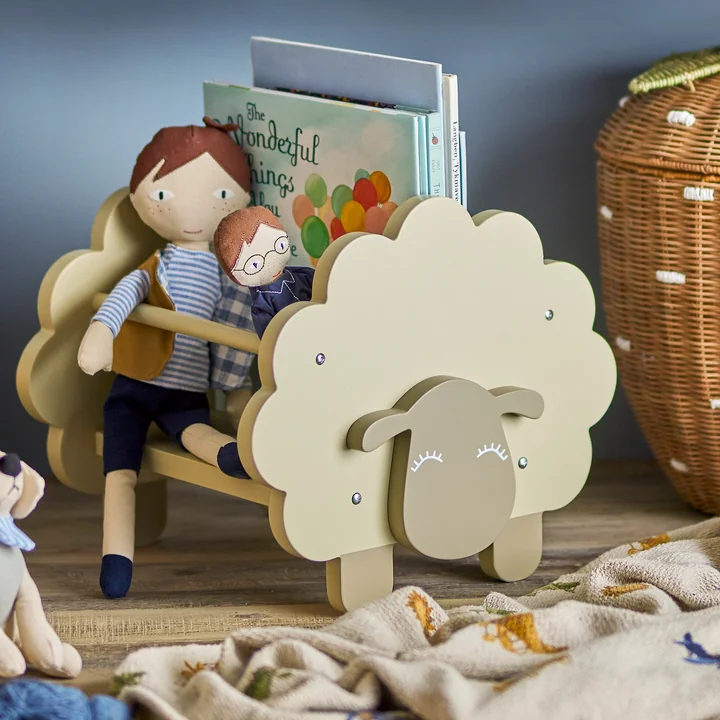 Bloomingville Mini - Dolly Bookshelf, sheep, gray