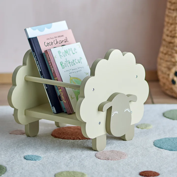 Bloomingville Mini - Dolly Bookshelf, sheep, gray