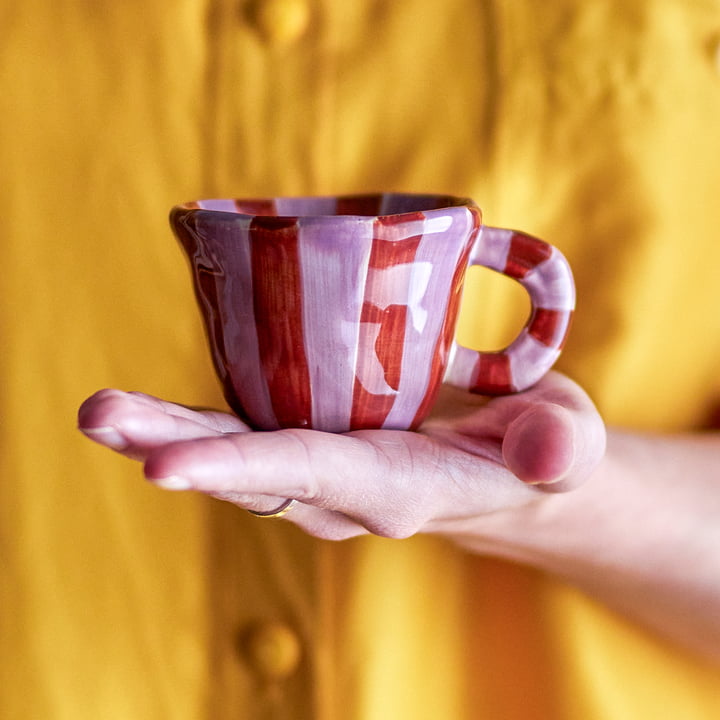 Bloomingville Mini - Nini cup, pink / red
