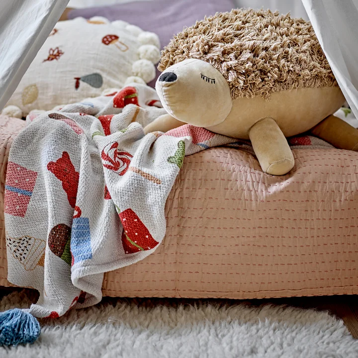 Bloomingville Mini - Sweets blanket, 130 x 160 cm, multicolored