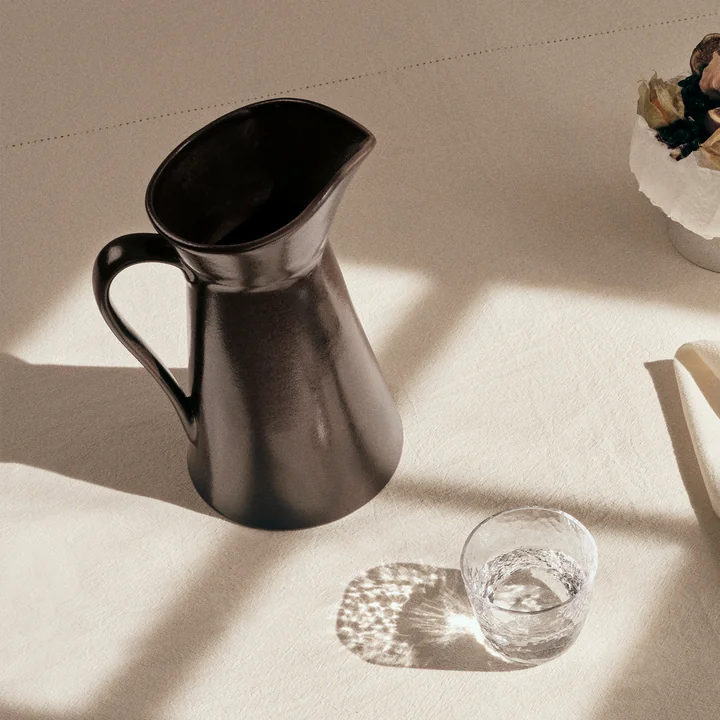 Broste Copenhagen - Jenna Jug, 1.3 l, antique brown