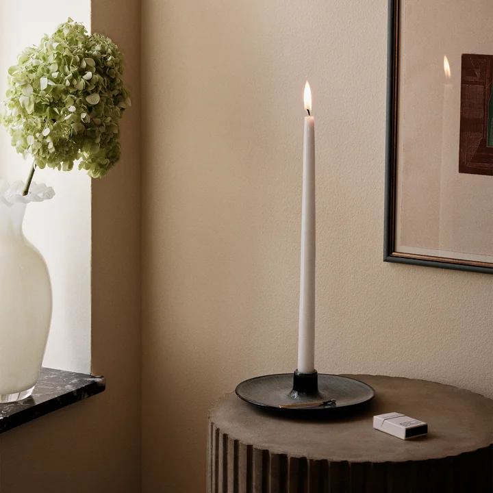 Broste Copenhagen - Nordic Sea Candle holder, soft blue