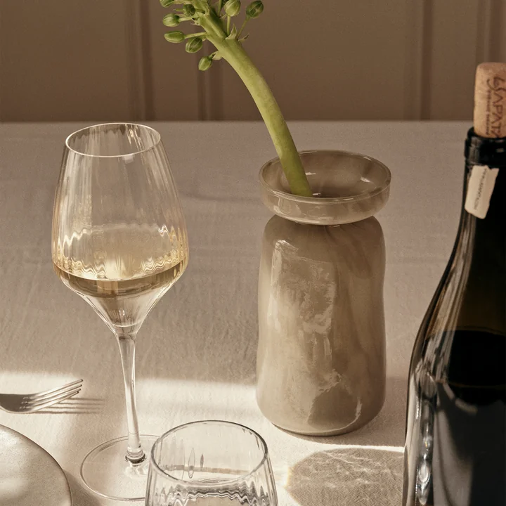 Broste Copenhagen - Solai Vase, Ø 10 x 19.5 cm, light green