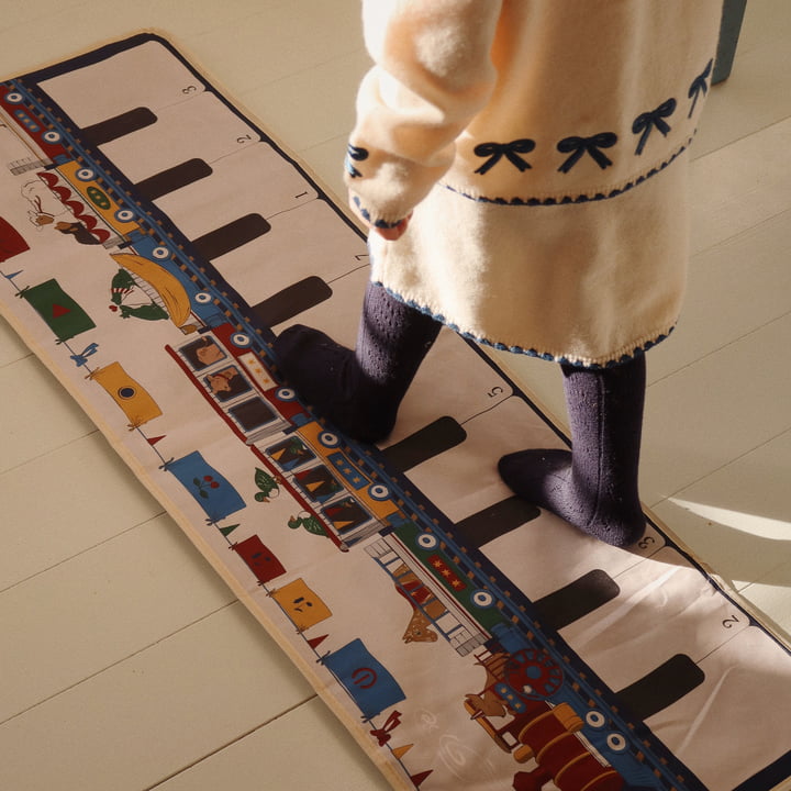 Music blanket for the floor, multi by Konges Sløjd