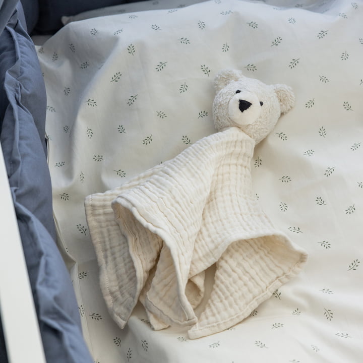 Sebra - Cuddle cloth, Beary the polar bear