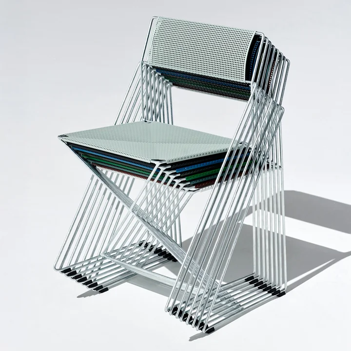 HAY - X-Line Chair, outdoor, hot-dip galvanized