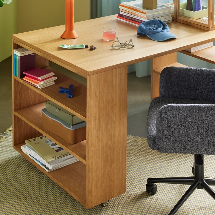 Hübsch Interior - Utility desk with castors