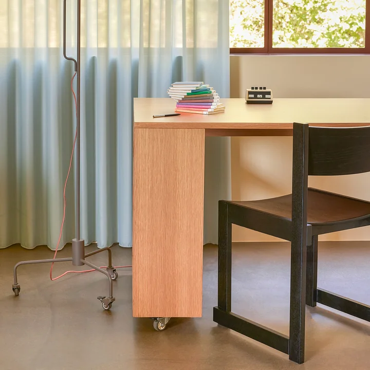 Hübsch Interior - Utility desk with castors