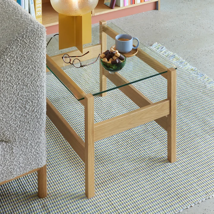 Hübsch Interior - Ledge side table, oak