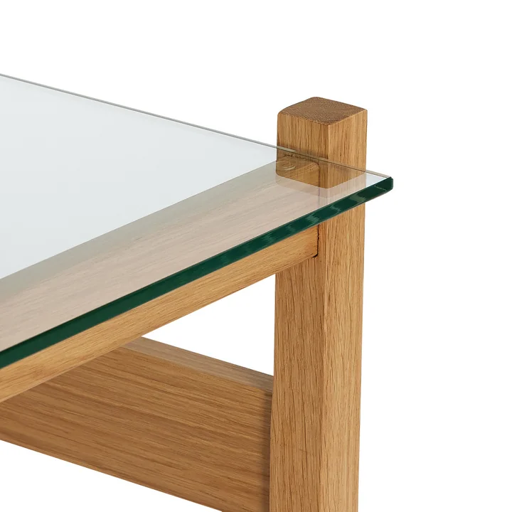 Hübsch Interior - Ledge side table, oak