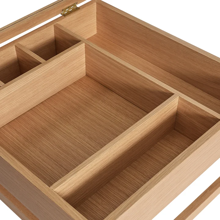 Hübsch Interior - Glitz side table, oak