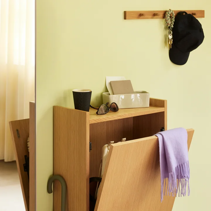 Hübsch Interior - Forma shoe cabinet, oak