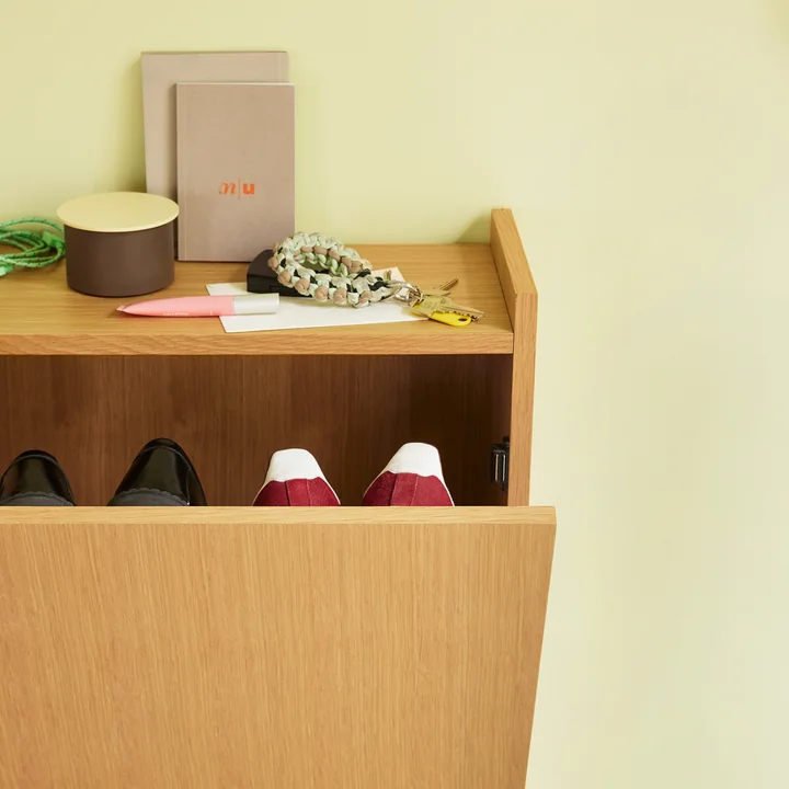 Hübsch Interior - Forma shoe cabinet, oak