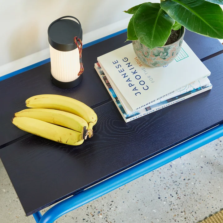 Hübsch Interior - Koi bench, blue / dark blue