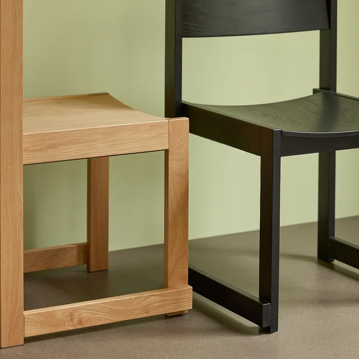 Hübsch Interior - Forma dining chair, black oak