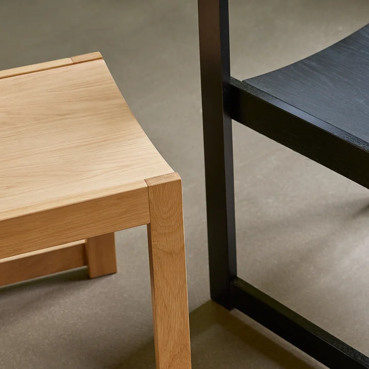 Hübsch Interior - Forma dining chair, black oak