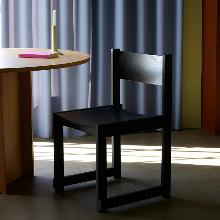 Hübsch Interior - Forma dining chair, black oak