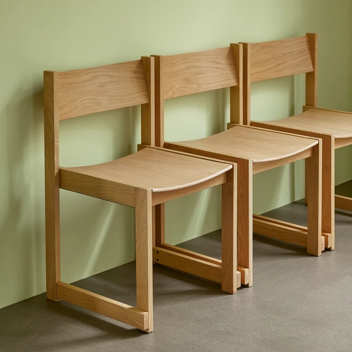 Hübsch Interior - Forma dining chair, natural oak