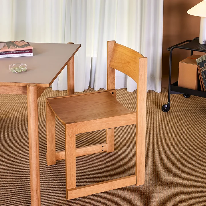 Hübsch Interior - Forma dining chair, natural oak