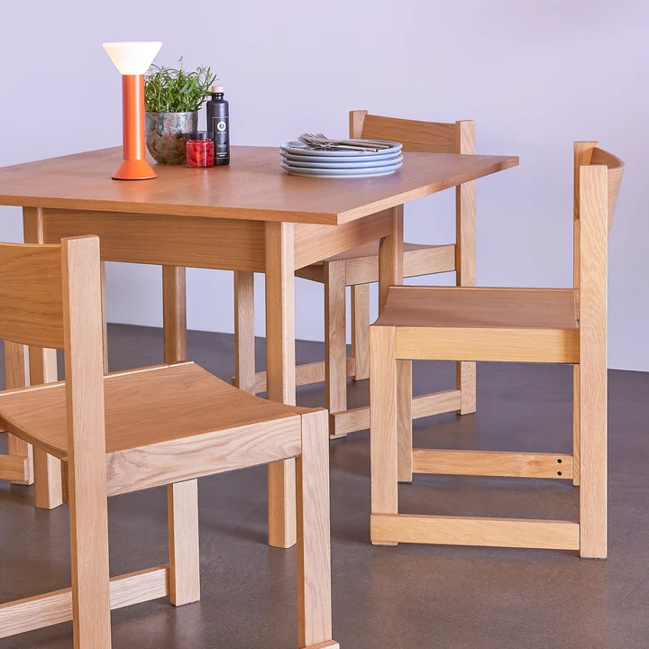 Hübsch Interior - Forma dining chair, natural oak