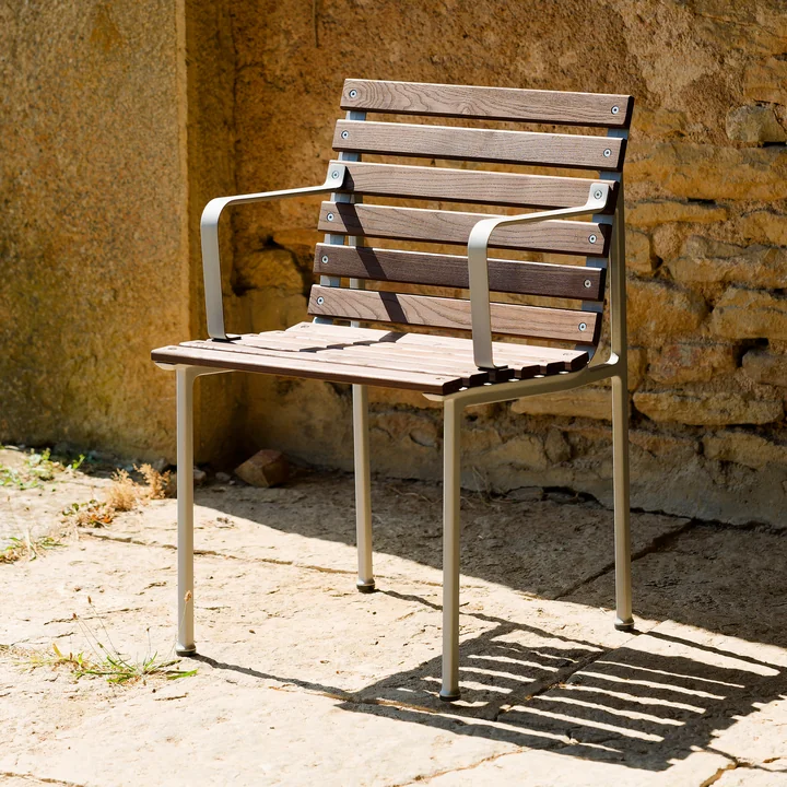 HAY - Traverse Armchair, aluminum / oiled ash