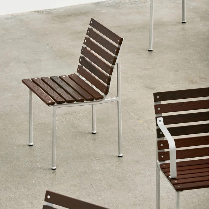HAY - Traverse Chair, aluminum / oiled ash