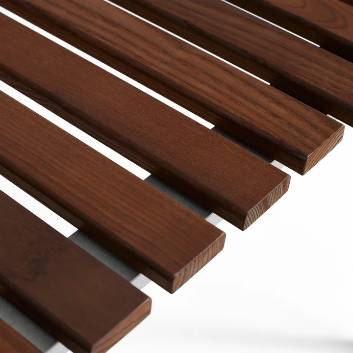 HAY - Traverse table, aluminum / oiled ash
