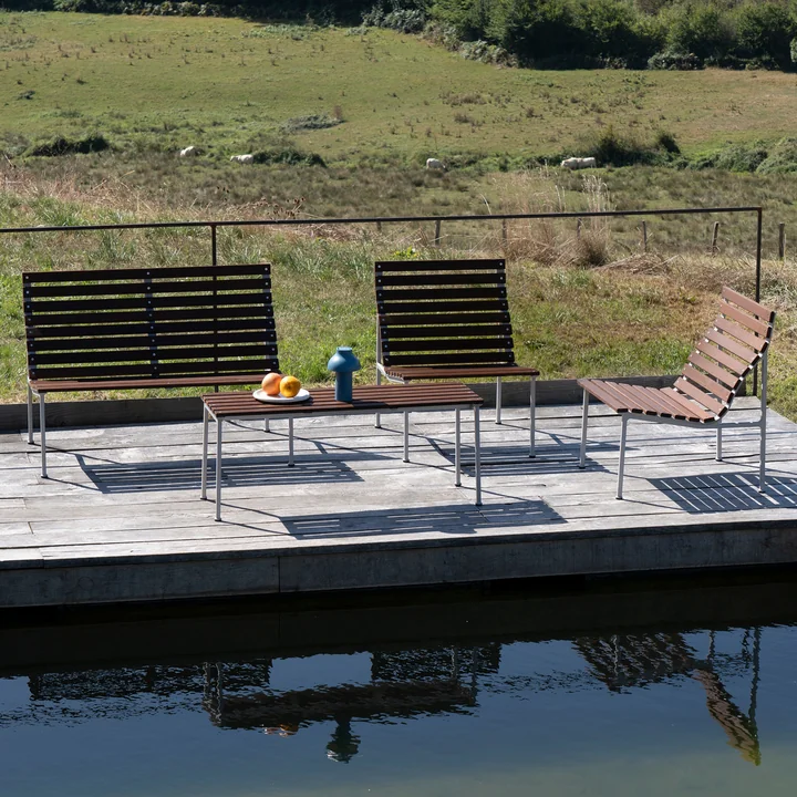 HAY - Traverse Collection, aluminum / oiled ash
