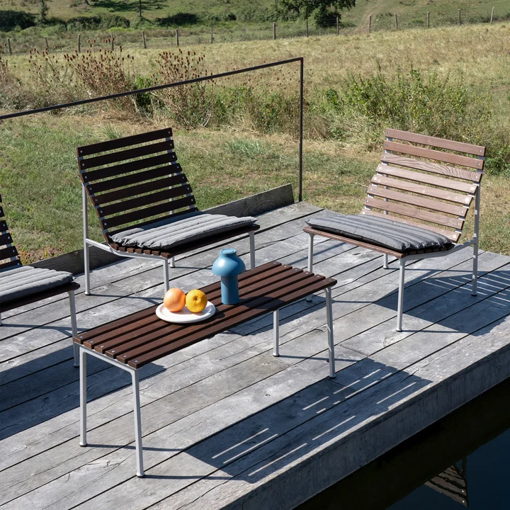 HAY - Traverse collection, aluminum / oiled ash