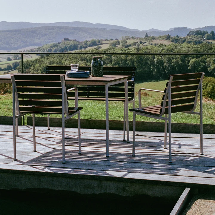 HAY - Traverse collection, aluminum / oiled ash