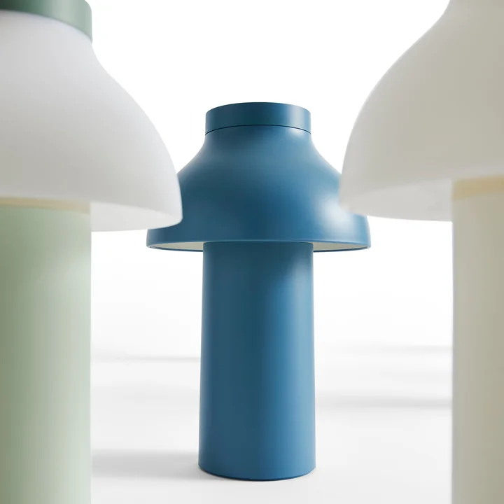 HAY - PC Portable Lamp No 2, azure blue