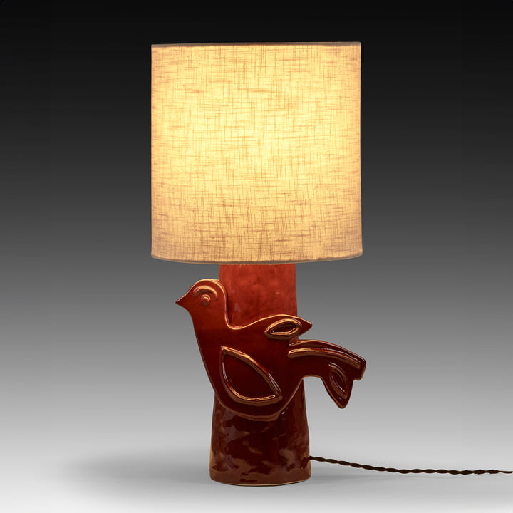 Serax - Paloma Table lamp, red / beige