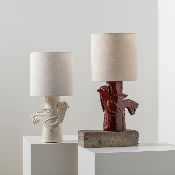 Serax - Paloma Table lamp, red / beige