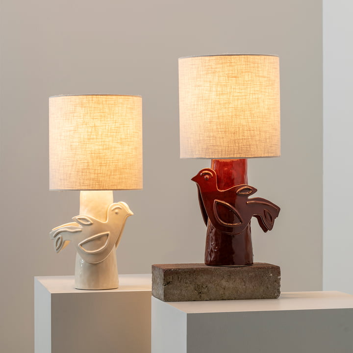 Serax - Paloma Table lamp, red / beige