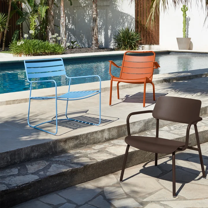 Fermob - Luxembourg Deep armchair, candied orange