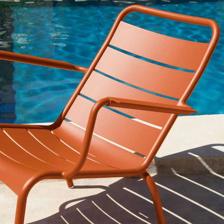 Fermob - Luxembourg Deep armchair, candied orange