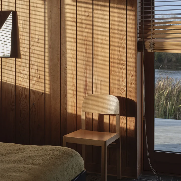 Muuto - Gauze wall mirror, polished steel