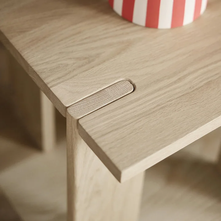 OYOY - Square side table, natural oak