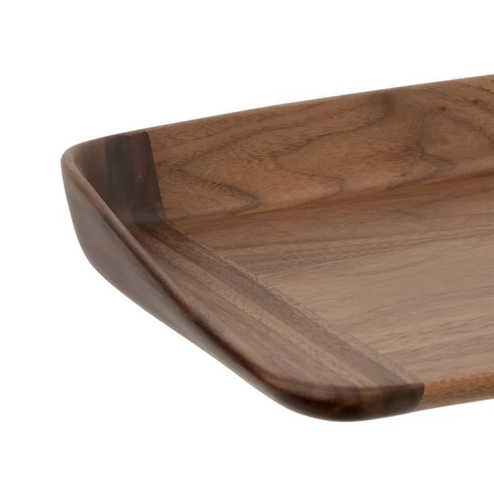 & Tradition - Guild HM wall shelf, black / walnut lacquered