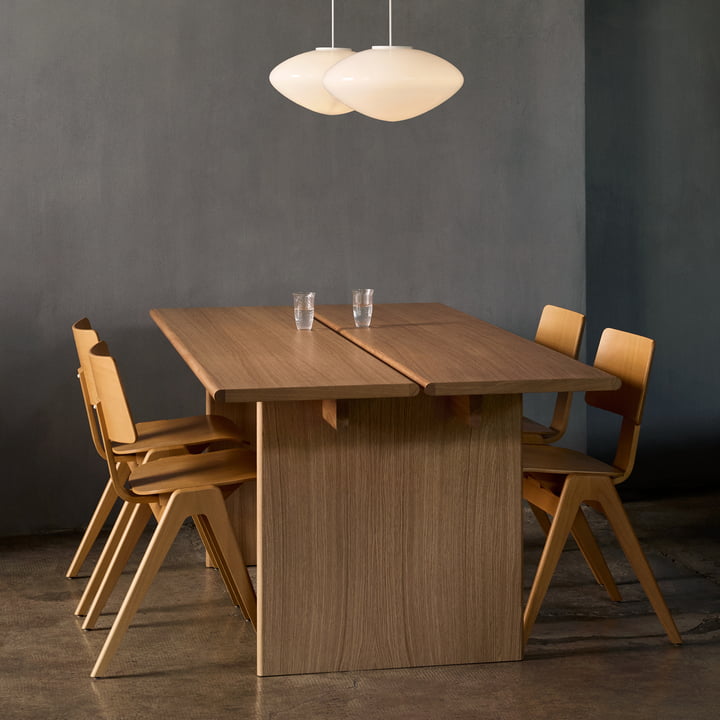 & Tradition - Ita OS1 Dining table, 200 x 95 cm, oak