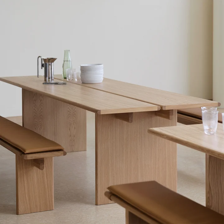 & Tradition - Ita OS1 Dining table, 200 x 95 cm, oak