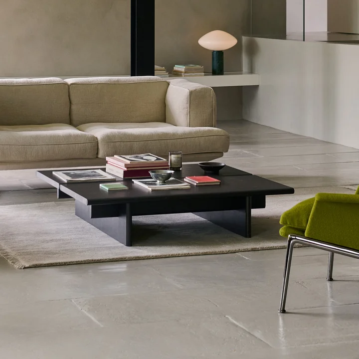 & Tradition - Ita OS4 Coffee table, 110 x 110 cm, dark stained oak