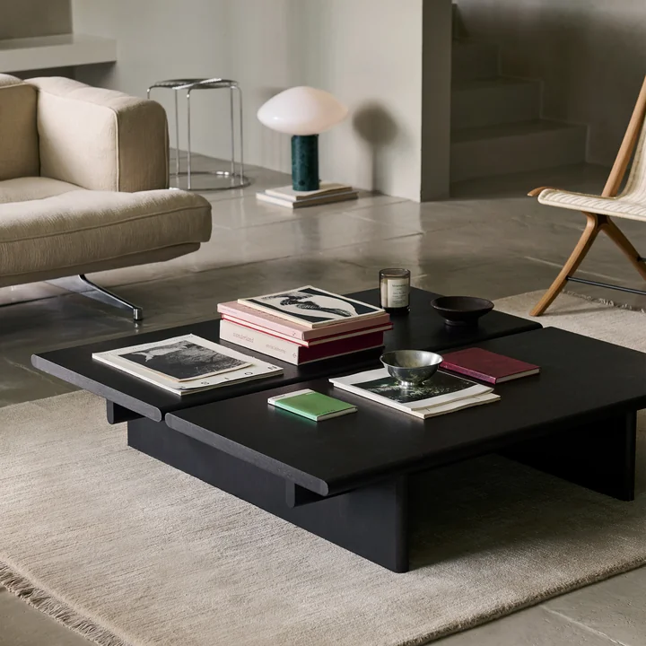 & Tradition - Ita OS4 Coffee table, 110 x 110 cm, dark stained oak